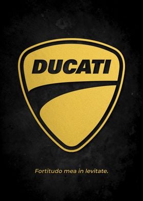 Ducati Logo Minimalist Art