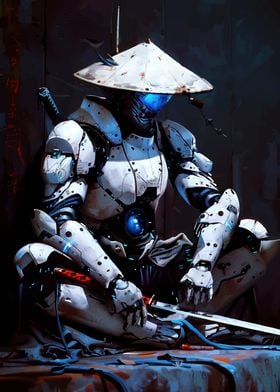 Cyberpunk Samurai