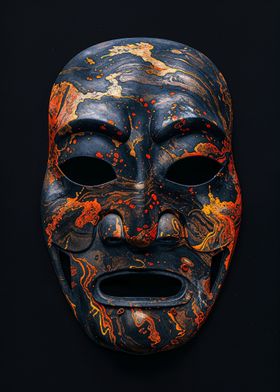 Japanese Oni Mask