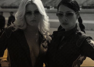 Two Women in Sunglasses