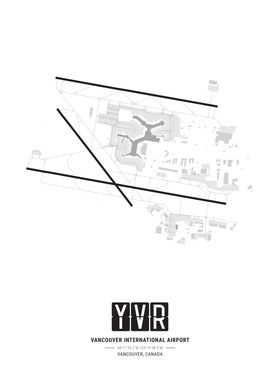 Vancouver Airport Layout