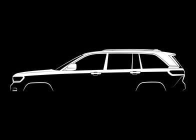 Grand Cherokee (WL) Silhouette