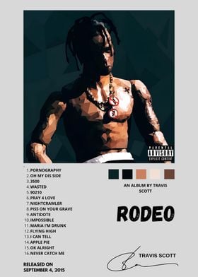 Travis Scott Rodeo Album Cover