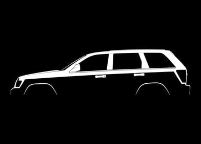 Grand Cherokee (WK) Silhouette