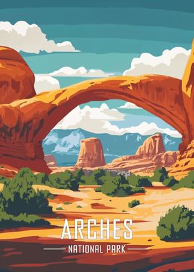 Arches National Park Poster