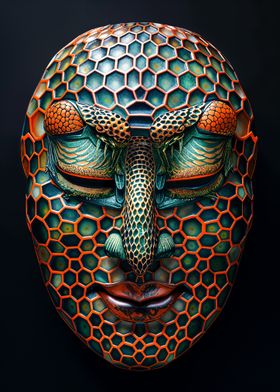 Hexagon Mask