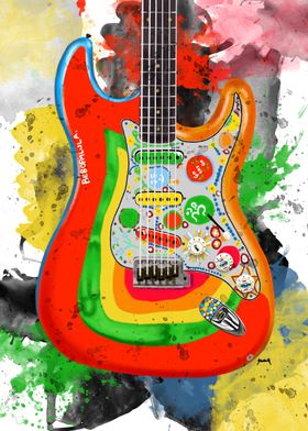 Psychedelic Electric Guitar