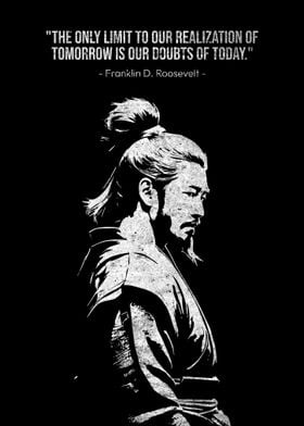 Samurai Quotes Print