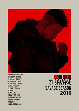 21 Savage Savage Season Album Cover