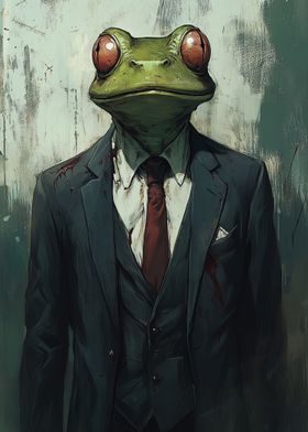 Frog in Suit