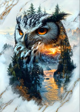 Mystic Mountain Owl 