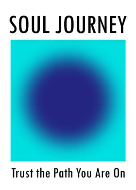 Soul Journey Aura Poster