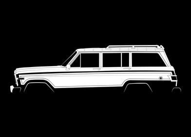 Wagoneer (SJ) Silhouette