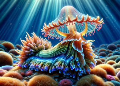 Rainbow Sea Creature