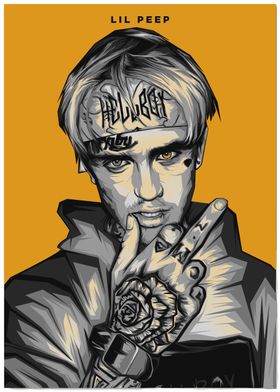 Lil Peep Portrait