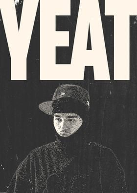 Yeat Music Poster