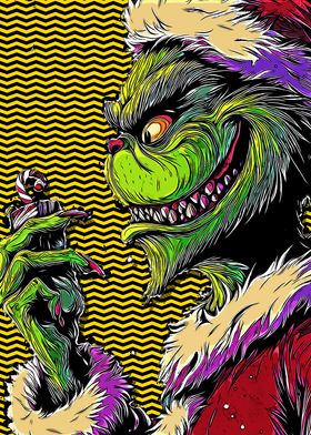 Grinch Christmas Art