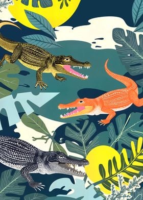 Three Crocodiles