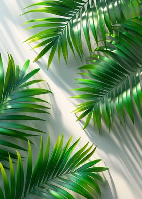 Tropical Palm Leaves