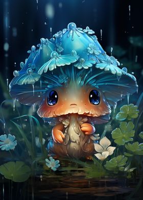 Cute Mushroom Creature