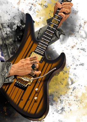 Sin's Electric Guitar Artwork