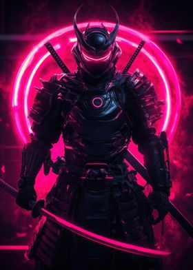 Cyberpunk Samurai