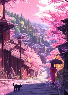 Cherry Blossom Street