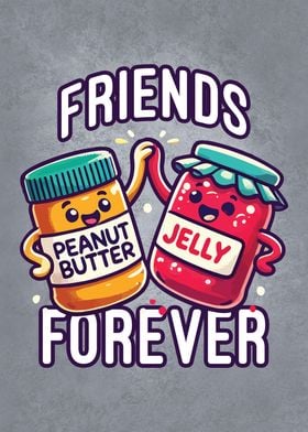 Friends Forever Peanut Butter & Jelly