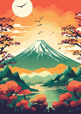 Mount Fuji Landscape