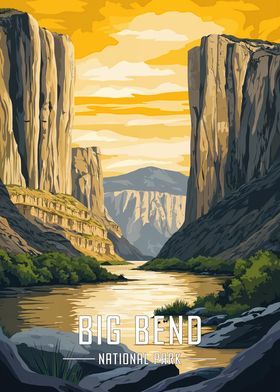 Big Bend National Park Poster