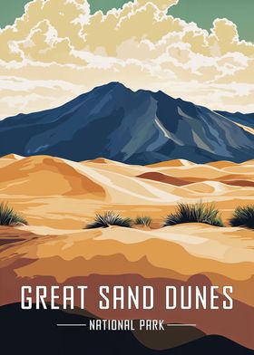 Great Sand Dunes National Park Poster