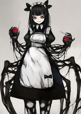 Dark Maid with Spider Arms