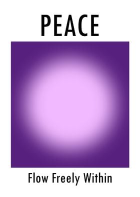 Peace Aura Poster