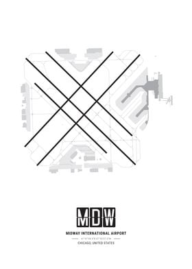 Midway Airport Layout