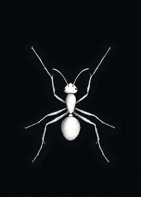 Animal White Ant Fan Art