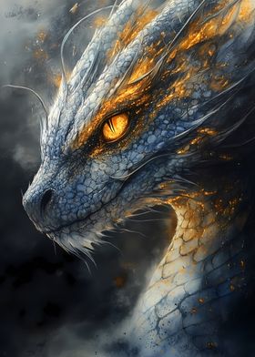 Fantasy Dragon Portrait