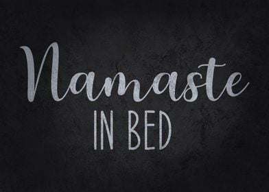 Namaste in Bed - Funny