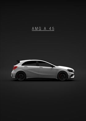 Mercedes A45 AMG 2017 - White