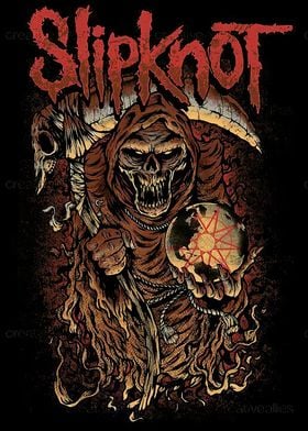 Slipknot Grim Reaper Artwork