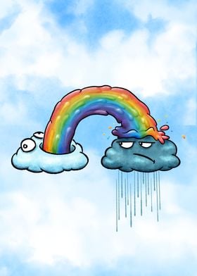 Rainbow Vomit Cloud