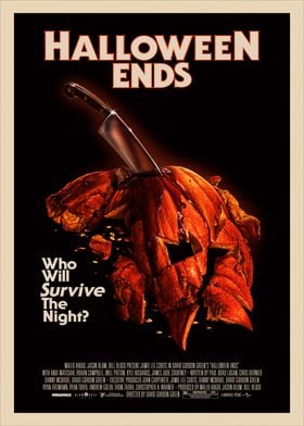 Halloween Ends Movie Poster