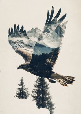 Eagle Mountain Double Exposure