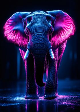 Neon Elephant