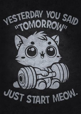 Cute Kawaii Gym Motivation-preview-3