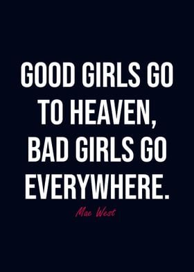 Mae West Quote