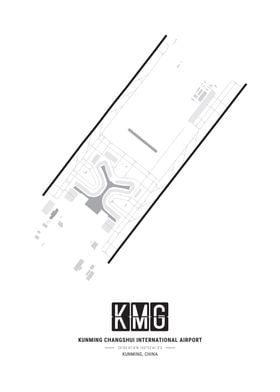 Kunming Airport Layout