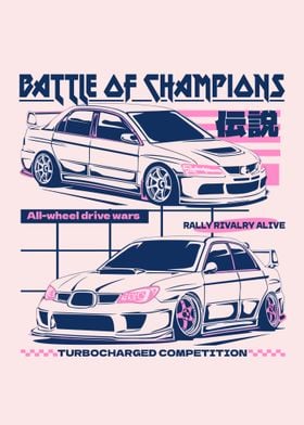 Battle of Champions Cars