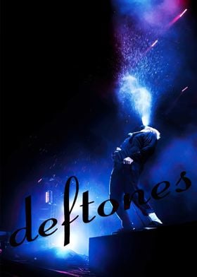 Deftones Concert Poster