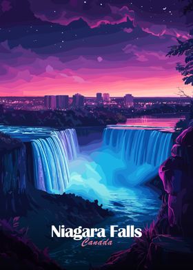 Niagara Falls Night View