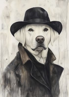 Dog in Fedora